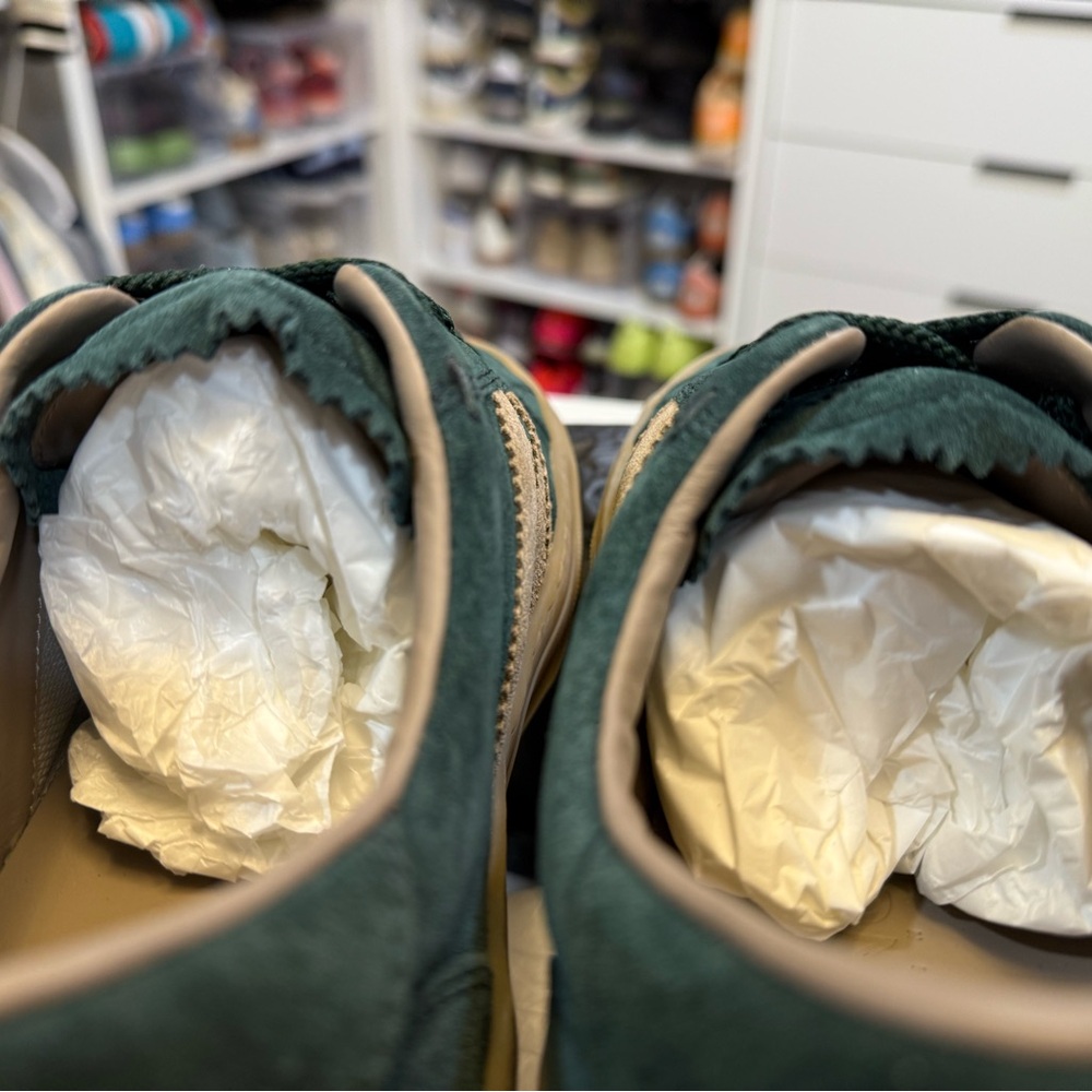 Montclair Monaco2  Green and Tan Men's Sneakers - size 9 - Picture 8 of 9